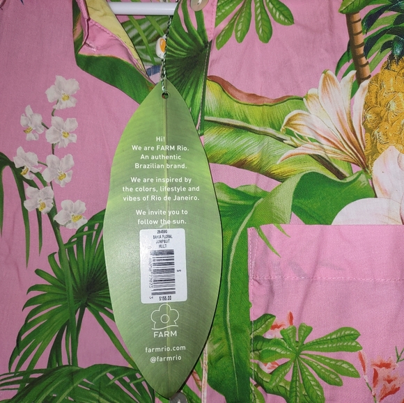 Farm Rio Printed Romper 100%‎ Cotton NWT - Picture 8 of 8